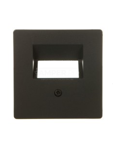 Berker Q.1/Q.3 Element centralny do gniazda przyłączeniowego UAE 2-k. antracyt/ aksamit 14096086