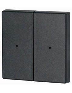 Xcomfort Klawisz podwójny antracytowy z otworem na LED - 55x55mm CWIZ-02/04-LED 126061