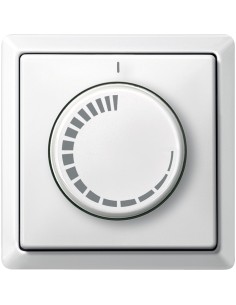 Merten System D Płytka centralna ściemniacza obrotowego biały polarny MTN566819