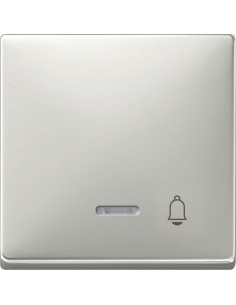 Merten System D Klawisz /dzwonek/ z lampką sygnalizacyjną stal szlachetna MTN437846