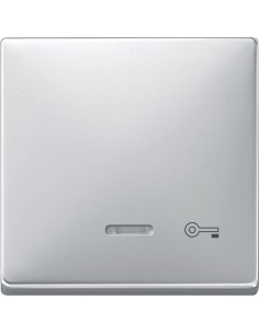 Merten System D Klawisz /klucz/ z lampką sygnalizacyjną aluminiowy MTN437660