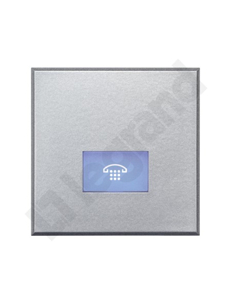 AXOLUTE Klawisz z symbolem /telefon/ aluminium HC4921/2LH