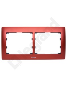 SISTENA LIFE Ramka podwójna pozioma magic red 771902