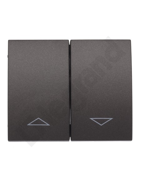 SISTENA LIFE Klawisz żaluzjowy podwójny choco 771214