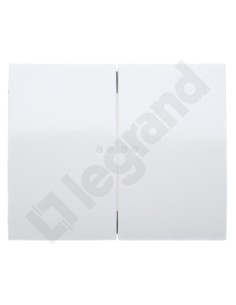 SISTENA LIFE Klawisz podwójny z podświetleniem arctic 771079