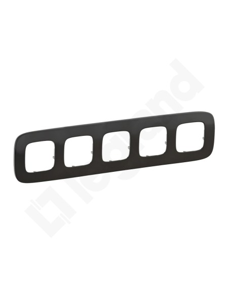 VALENA ALLURE Ramka pięciokrotna ciemny nikiel 755515