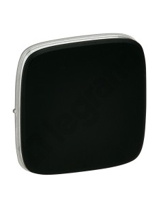 VALENA ALLURE Klawisz łącznika: jednobiegunowego lub schodowego lub przycisku przełącznikanego no/nc czarny 755008