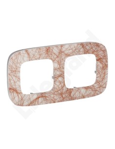 VALENA ALLURE Ramka podwójna sieć 754492