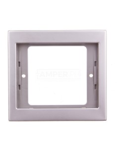 Berker K.5 Ramka pojedyncza stal szlachetna nierdzewna 13137004