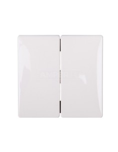 Merten System D Klawisz podwójny biały polarny MTN412519