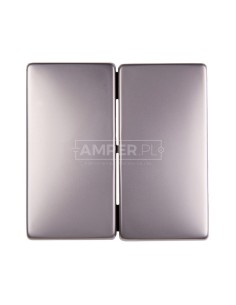 Merten System D Klawisz podwójny stal szlachetna MTN412546