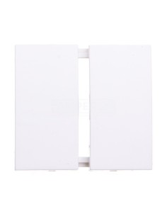 B.1 Klawisz 2-biegunowy świecznikowy śnieżnobiały tworzywo GLAS 16231909