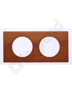 CELIANE Ramka podwójna drewno cedr 069172