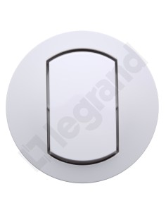 CELIANE Klawisz pojedynczy do łącznika biały IP44 067801