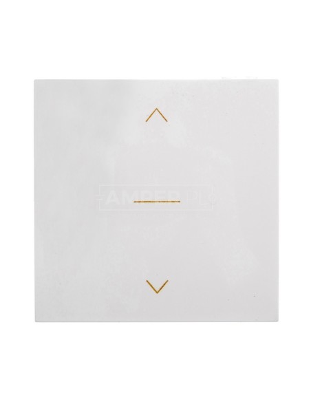 Simon 54 Klawisz do przycisku żaluzjowego SZW1KM biały DKZW1K/11