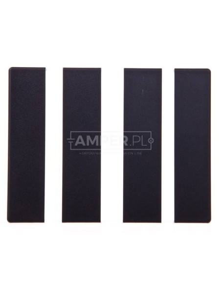 xComfort Klawisz 4-biegunowy antracyt tworzywo 55x55mm CWIZ-04/04 126053