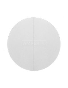 Berker R.1/R.3 Klawisz podwójny do łącznika biały 16232089