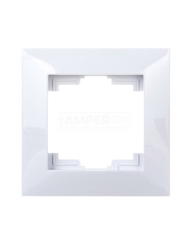 CARLA Ramka pojedyncza biała 1771-00