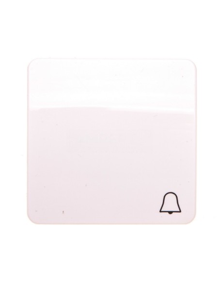 Optima Klawisz pojedynczy z symbolem /dzwonek/ do łącznika zwiernego biały 12008702