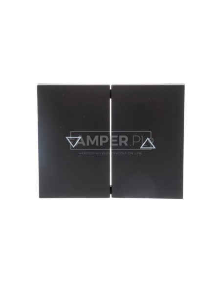 K.1 Klawisz świecznikowy z nadrukiem symbolu /strzałka/ antracyt mat lakierowany 14357106