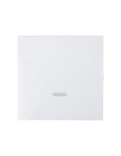 Simon 54 Klawisz pojedynczy do łącznika z podświetleniem biały DKW1L/11