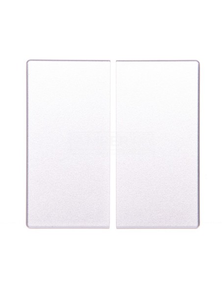 Klawisz 2-biegunowy przycisk srebro tworzywo CWIZ-02/03 126048