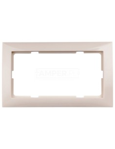 KNX Berker/B.Kwadrat Ramka z dużym wycięciem kremowa tworzywo S.1 13098982