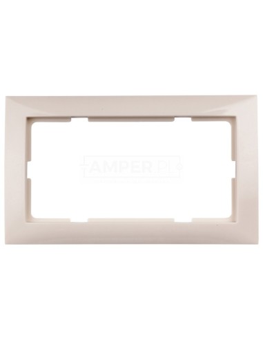 KNX Berker/B.Kwadrat Ramka z dużym wycięciem kremowa tworzywo S.1 13098982