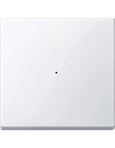 Klawisz do modułu przycisku pojedynczego, biały active, połysk, system M MTN619125