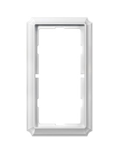 Ramka Antique, podwójna, bez środkowej poprzeczki, biel polarna MTN483819