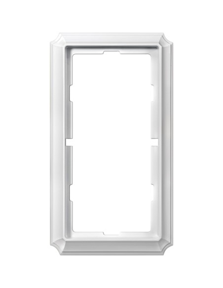 Ramka Antique, podwójna, bez środkowej poprzeczki, biel polarna MTN483819