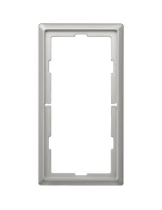 Merten Artec Ramka podwójna bez środkowej poprzeczki stal szlachetna MTN481846