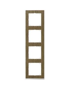 Merten M-Pure Decor Ramka poczwórna dąb MTN4040-3674