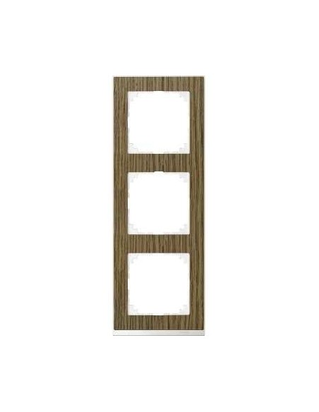 Merten M-Pure Decor Ramka potrójna dąb MTN4030-3674