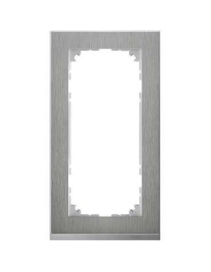 Merten M-Pure Decor Ramka podwójna bez poprzeczki stal szlachetna MTN4025-3646