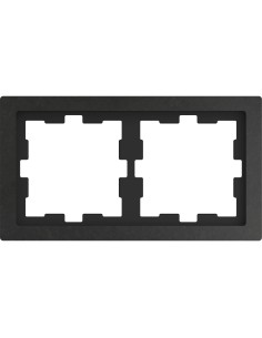 Merten Merten D-Life Ramka podwójna łupek polerowany MTN4020-6547