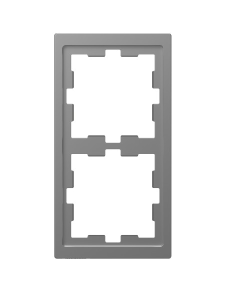 Merten Merten D-Life Ramka podwójna stal nierdzewna MTN4020-6536