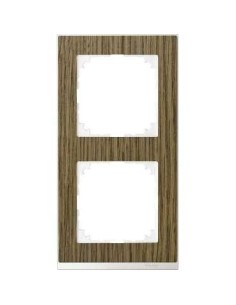 Merten M-Pure Decor Ramka podwójna dąb MTN4020-3674