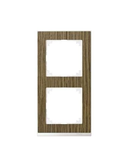 Merten M-Pure Decor Ramka podwójna dąb MTN4020-3674