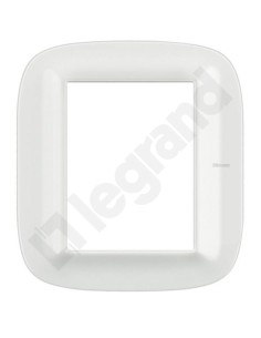 AXOLUTE Ramka owalna 3+3-modułowa biała Corian HB4826CGW