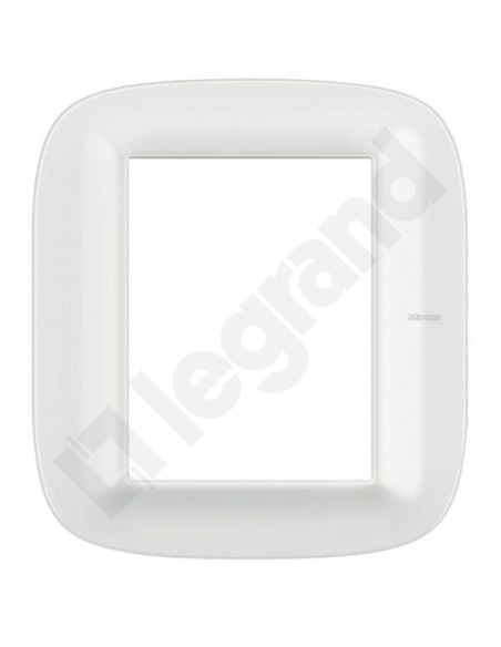 AXOLUTE Ramka owalna 3+3-modułowa biała Corian HB4826CGW