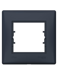 Sedna Ramka pojedyncza IP44 grafit SDN5810570