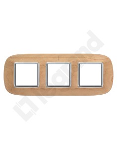 AXOLUTE Ramka owalna 3x2-modułowa klon HB4802/3LAE