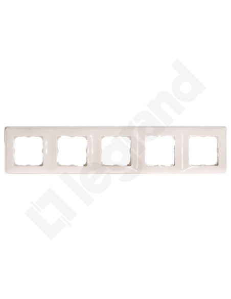 CARIVA Ramka pięciokrotna kremowa 773755