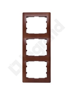 SISTENA LIFE Ramka potrójna pionowa cherry 771977