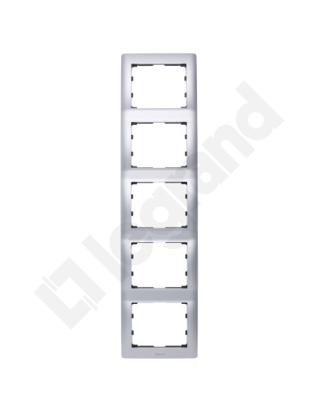 SISTENA LIFE Ramka pięciokrotna pionowa aluminium 771959