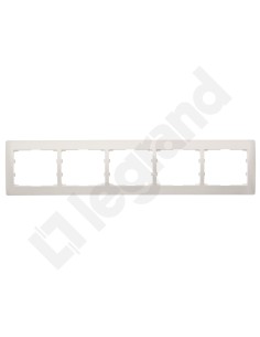 SISTENA LIFE Ramka pięciokrotna pozioma pearl 771505