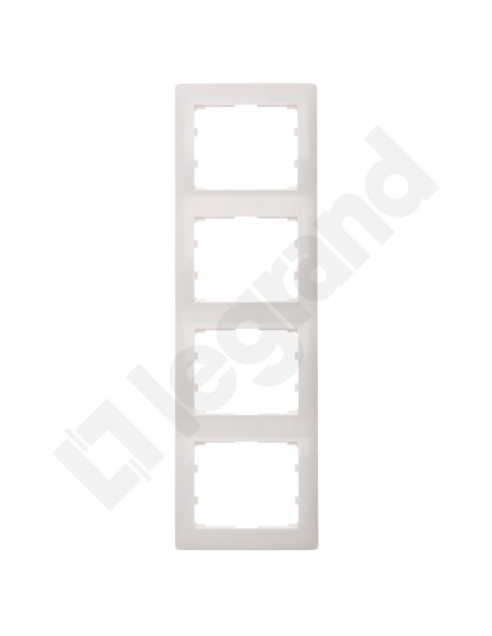 SISTENA LIFE Ramka poczwórna pionowa arctic 771008