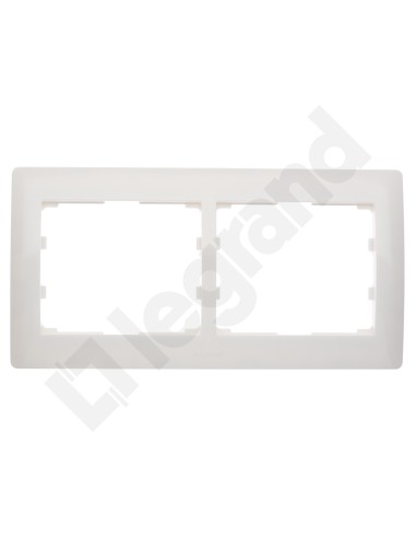 SISTENA LIFE Ramka podwójna pozioma arctic 771002