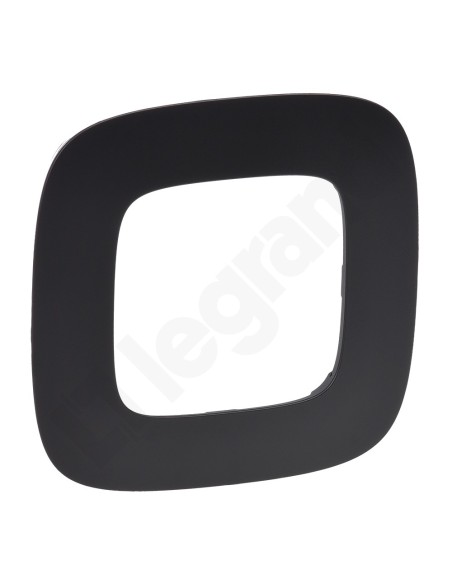 VALENA ALLURE Ramka pojedyncza czarny mat 754401